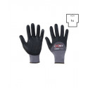 Guanto nylon-spandex/nitrile micro-schiuma 3/4 traspirante puntinato X-Glove X-Dry