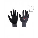 Guanto Nylon-spandex/nitrile micro-schiuma traspirante nero X-Glove X-Dry