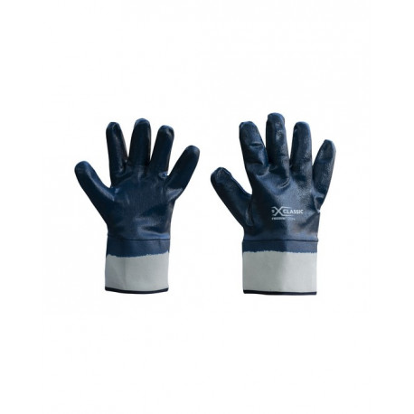 Guanto cotone Jersey/NBR liscio, manichetta tela X-Glove X-Oil X-Classic