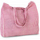 Shopper a righe in juco KI0236 Kimood