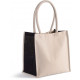 Borsa shopping in cotone/juta - 17 L KI0255 Kimood
