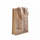 Borsa porta-bottiglie in juta KI0268 Kimood