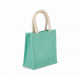 Borsa stile shopper in tela di juta - modello piccolo KI0272 Kimood