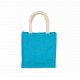 Borsa stile shopper in tela di juta - modello piccolo KI0272 Kimood