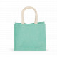 Borsa stile shopper in tela di juta - modello medio KI0273 Kimood