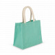 Borsa stile shopper in tela di juta - modello medio KI0273 Kimood