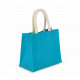 Borsa stile shopper in tela di juta - modello medio KI0273 Kimood