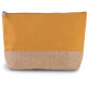 Pochette in cotone canvas & juta KI0276 Kimood
