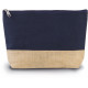 Pochette in cotone canvas & juta KI0276 Kimood