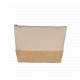 Pochette in cotone canvas & juta KI0276 Kimood
