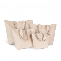 Shoppers classiche con soffietto in varie dimensioni KI0295 Kimood