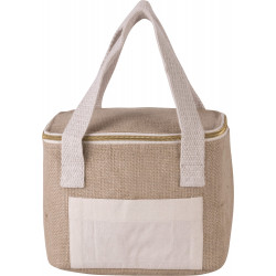 Borsa isotermica in iuta - modello piccolo KI0352 Kimood