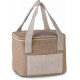 Borsa isotermica in iuta - modello piccolo KI0352 Kimood