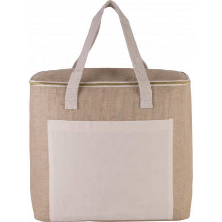 Borsa isotermica in iuta - modello grande KI0354 Kimood