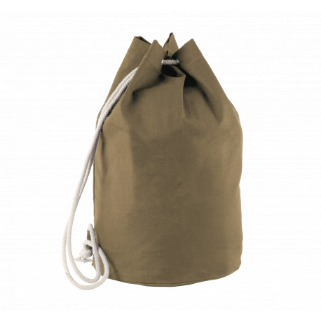 Borsa stile marinaio in cotone con coulisse KI0629 Kimood