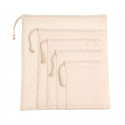 Sacca zaino con coulisse in cotone biologico KI0729 Kimood