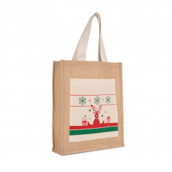 Shopper con motivi natalizi KI0732 Kimood