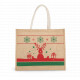 Shopper con motivi natalizi KI0736 Kimood