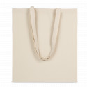Tote bag in tessuto riciclato effetto cotone KI3207 Kimood