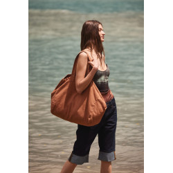 Shopper in cotone slavato Vintage look?? KI3208 Kimood