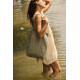 Shopper in cotone slavato KI3213 Kimood