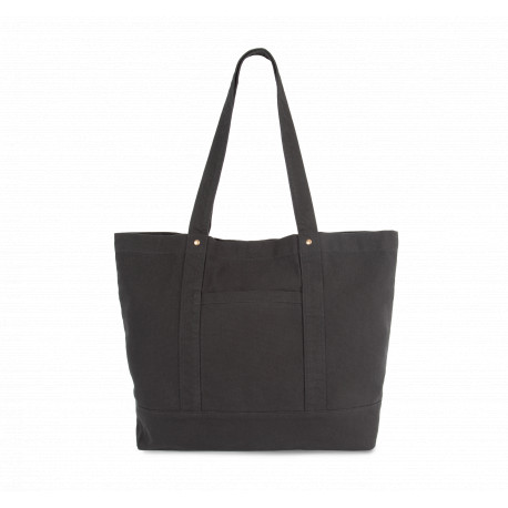 Shopper grande con tasca laterale KI3214 Kimood