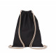 Sacca zaino in tessuto riciclato con coulisse KI5102 Kimood