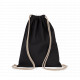 Sacca zaino in tessuto riciclato con coulisse KI5102 Kimood
