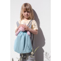 Sacca zaino in tessuto riciclato con coulisse - Misura da bambino KI5103 Kimood