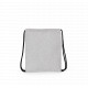 Sacca zaino in tessuto riciclato con coulisse - Misura da bambino KI5103 Kimood