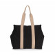 Shopper grande a soffietto in tessuto riciclato KI5201 Kimood