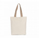 Shopper in tessuto riciclato con fondo piatto KI5202 Kimood