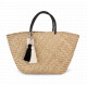 Borsa shopping in paglia KI5225 Kimood