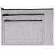 Pochette con zip in tessuto riciclato KI5701 Kimood