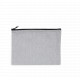 Pochette con zip in tessuto riciclato KI5701 Kimood