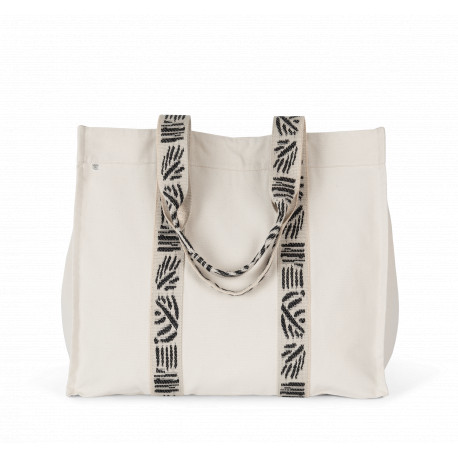 Borsa Shopper grande a soffietto in tessuto riciclato KINS114 Kimood
