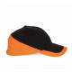 Racing - cappellino bicolore 6 pannelli KP045 K-up