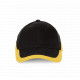 Racing - cappellino bicolore 6 pannelli KP045 K-up