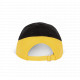Racing - cappellino bicolore 6 pannelli KP045 K-up
