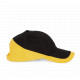 Racing - cappellino bicolore 6 pannelli KP045 K-up
