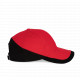 Racing - cappellino bicolore 6 pannelli KP045 K-up