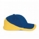 Racing - cappellino bicolore 6 pannelli KP045 K-up