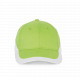 Racing - cappellino bicolore 6 pannelli KP045 K-up