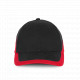Racing - cappellino bicolore 6 pannelli KP045 K-up