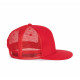 Cappellino Trucker 6 pannelli, visiera piatta KP113 K-up