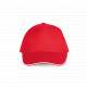Cappellino con visiera a sandwich 5 pannelli KP124 K-up
