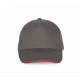 Cappellino con visiera a sandwich 5 pannelli KP124 K-up