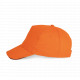 Cappellino con visiera a sandwich 5 pannelli KP130 K-up