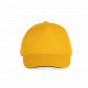Cappellino con visiera a sandwich 5 pannelli KP130 K-up