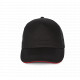 Cappellino con visiera a sandwich 5 pannelli KP130 K-up